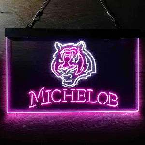 Cincinnati Bengals Michelob Neon-Like LED Sign