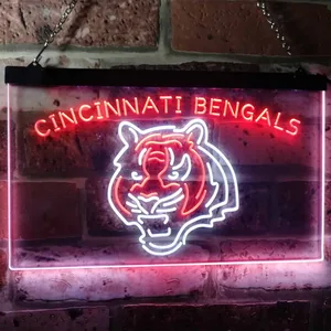 Cincinnati Bengals Neon-Like LED Sign