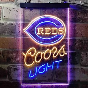 Cincinnati Reds Coors Light Neon-Like LED Sign