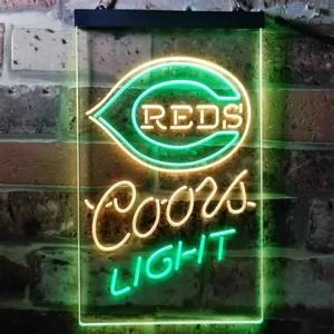 Cincinnati Reds Coors Light Neon-Like LED Sign