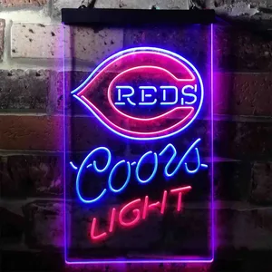 Cincinnati Reds Coors Light Neon-Like LED Sign