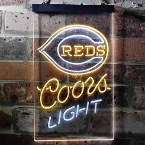 Cincinnati Reds Coors Light Neon-Like LED Sign