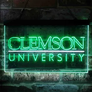 Clemson University Logo Neon-Like LED Sign