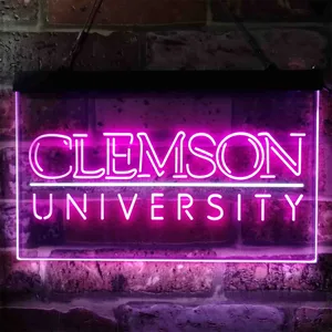 Clemson University Logo Neon-Like LED Sign