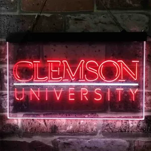 Clemson University Logo Neon-Like LED Sign