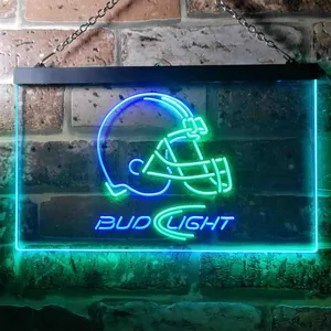 Cleveland Browns Bud Light 1 Neon-Like LED Sign