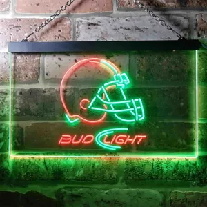 Cleveland Browns Bud Light 1 Neon-Like LED Sign