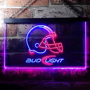 Cleveland Browns Bud Light 1 Neon-Like LED Sign