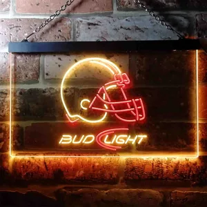 Cleveland Browns Bud Light 1 Neon-Like LED Sign