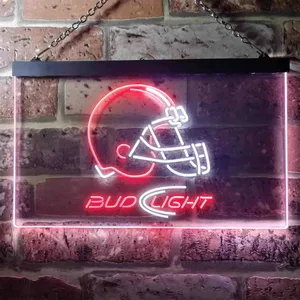 Cleveland Browns Bud Light 1 Neon-Like LED Sign