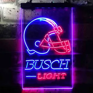 Cleveland Browns Busch Light Neon-Like LED Sign
