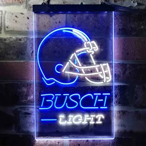 Cleveland Browns Busch Light Neon-Like LED Sign