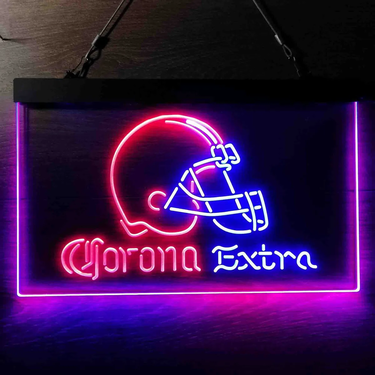 Cleveland Browns Corona Extra Neon-Like LED Sign