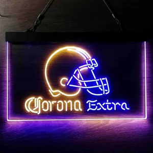 Cleveland Browns Corona Extra Neon-Like LED Sign