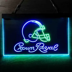 Cleveland Browns Crown Royal Neon-Like LED Sign