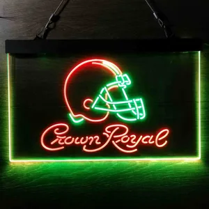 Cleveland Browns Crown Royal Neon-Like LED Sign