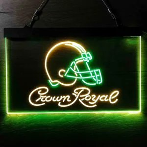Cleveland Browns Crown Royal Neon-Like LED Sign