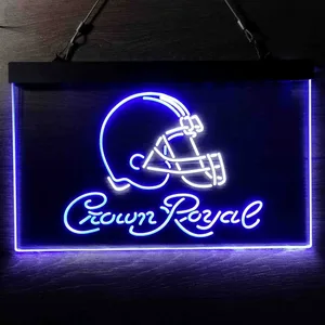 Cleveland Browns Crown Royal Neon-Like LED Sign