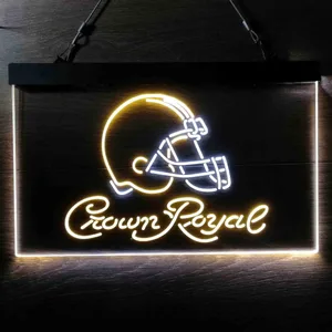 Cleveland Browns Crown Royal Neon-Like LED Sign