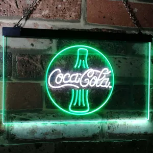 Coca-Cola Bottle 2 Neon-Like LED Sign