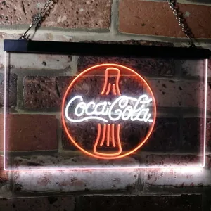 Coca-Cola Bottle 2 Neon-Like LED Sign