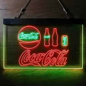 Coca-Cola Bottle Can Neon-Like LED Sign