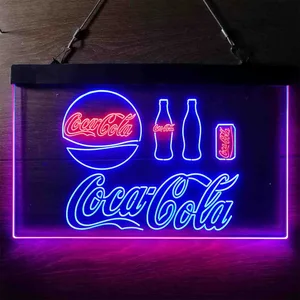 Coca-Cola Bottle Can Neon-Like LED Sign