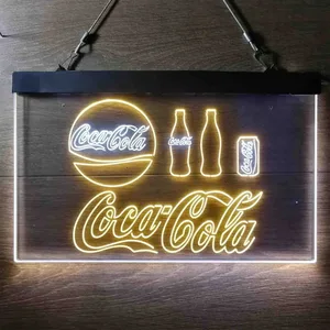 Coca-Cola Bottle Can Neon-Like LED Sign