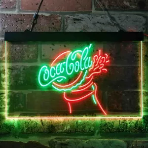 Coca-Cola Bottle Open Neon-Like LED Sign