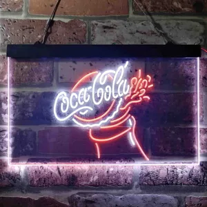 Coca-Cola Bottle Open Neon-Like LED Sign