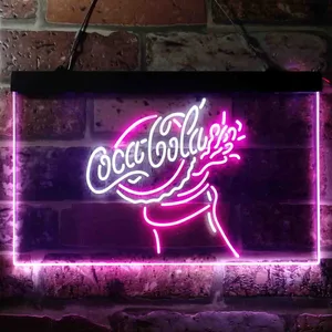 Coca-Cola Bottle Open Neon-Like LED Sign