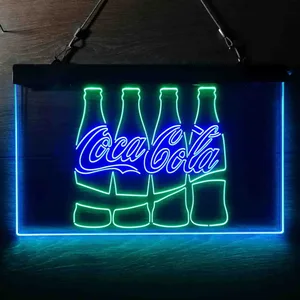 Coca-Cola Bottles Neon-Like LED Sign