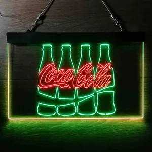 Coca-Cola Bottles Neon-Like LED Sign