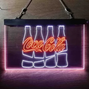 Coca-Cola Bottles Neon-Like LED Sign