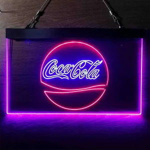 Coca Cola Logo Neon-Like LED Sign