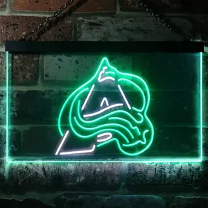 Colorado Avalanche Logo Neon-Like LED Sign