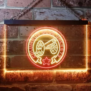 Columbus Blue Jackets Alternate Neon-Like LED Sign