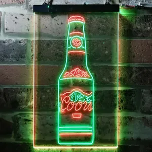 Coors Bottle Neon-Like LED Sign
