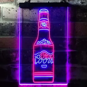 Coors Bottle Neon-Like LED Sign