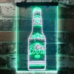 Coors Bottle Neon-Like LED Sign