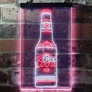 Coors Bottle Neon-Like LED Sign