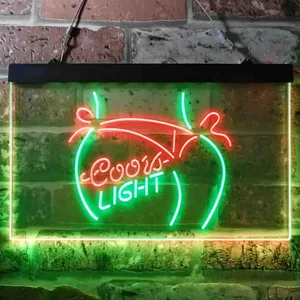 Coors Light - Bikini Girl Neon-Like LED Sign