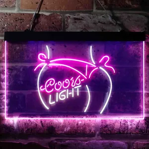 Coors Light - Bikini Girl Neon-Like LED Sign