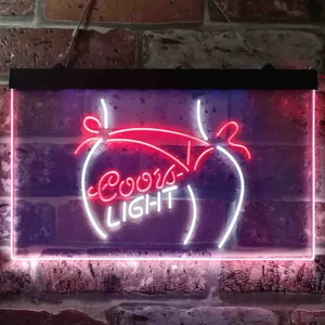 Coors Light - Bikini Girl Neon-Like LED Sign