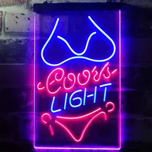 Coors Light Bikini Neon-Like LED Sign