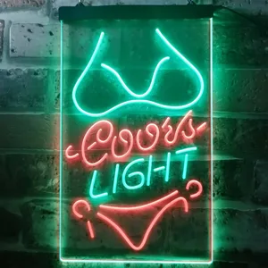 Coors Light Bikini Neon-Like LED Sign