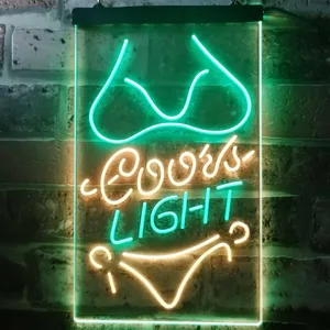 Coors Light Bikini Neon-Like LED Sign