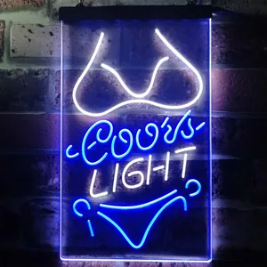Coors Light Bikini Neon-Like LED Sign