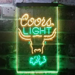 Coors Light Bull Neon-Like LED Sign