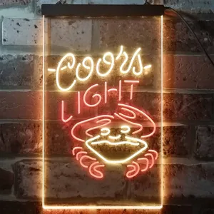 Coors Light Crabby Neon-Like LED Sign
